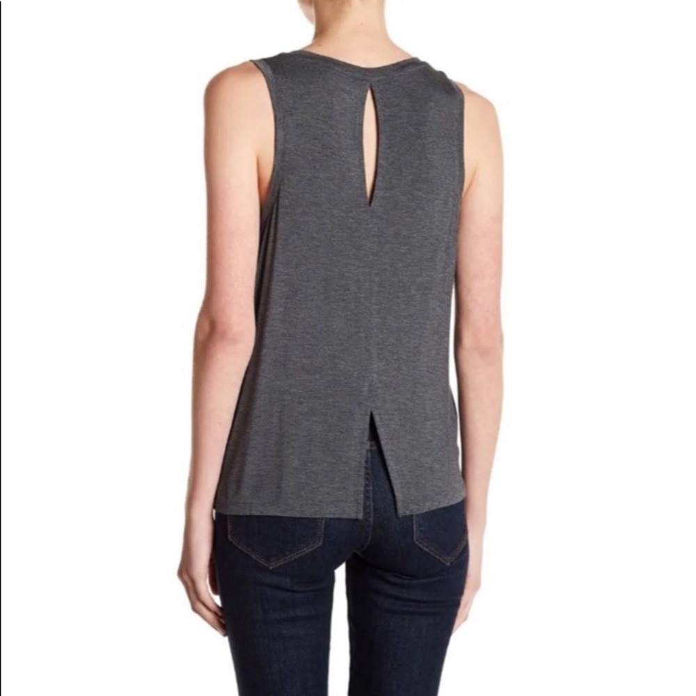 Halogen Gray Tank Top Size Small - Picture 4 of 5